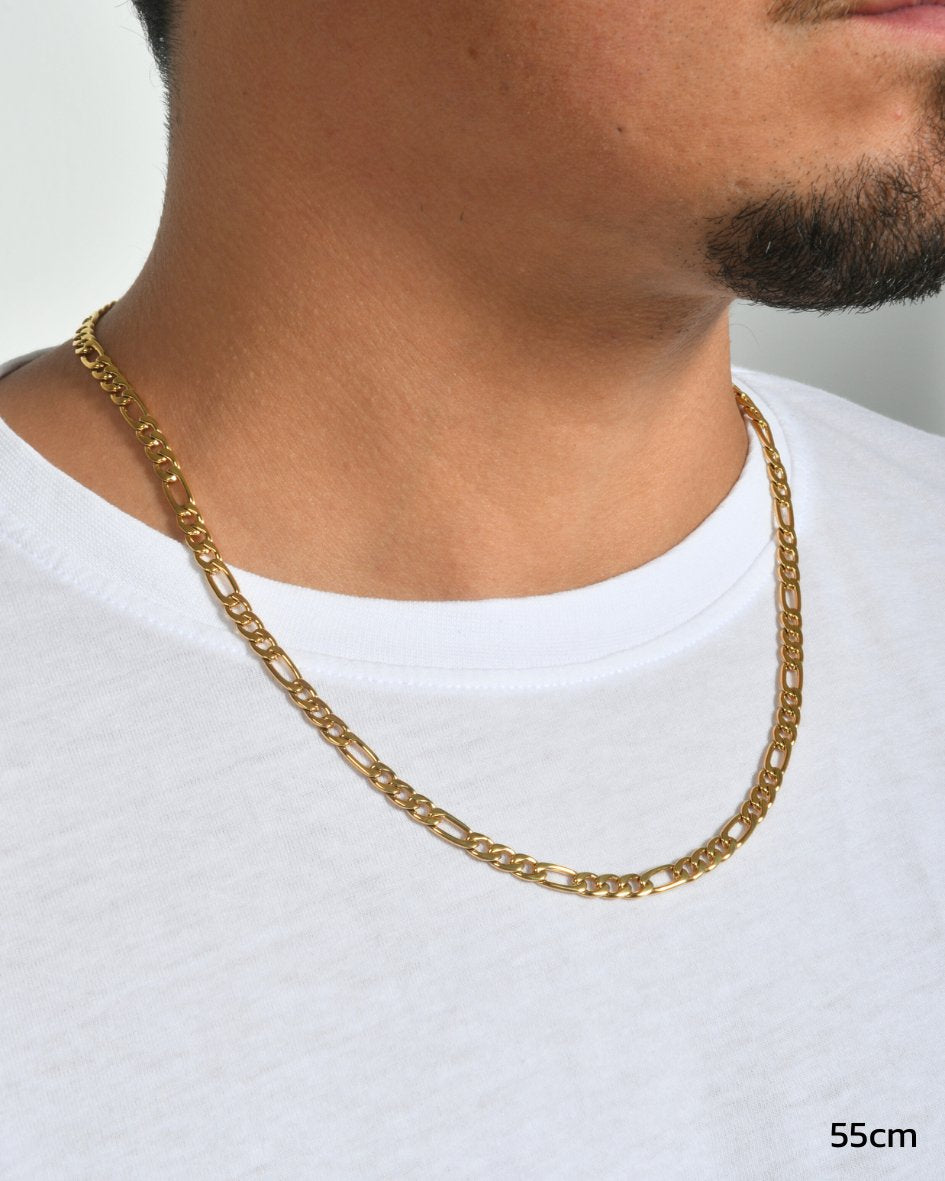 CADENA FIGARO 5MM - ORO