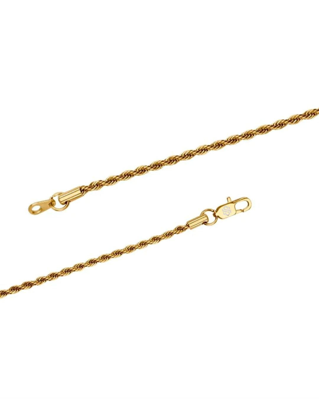 CADENA CUERDA 3MM - ORO